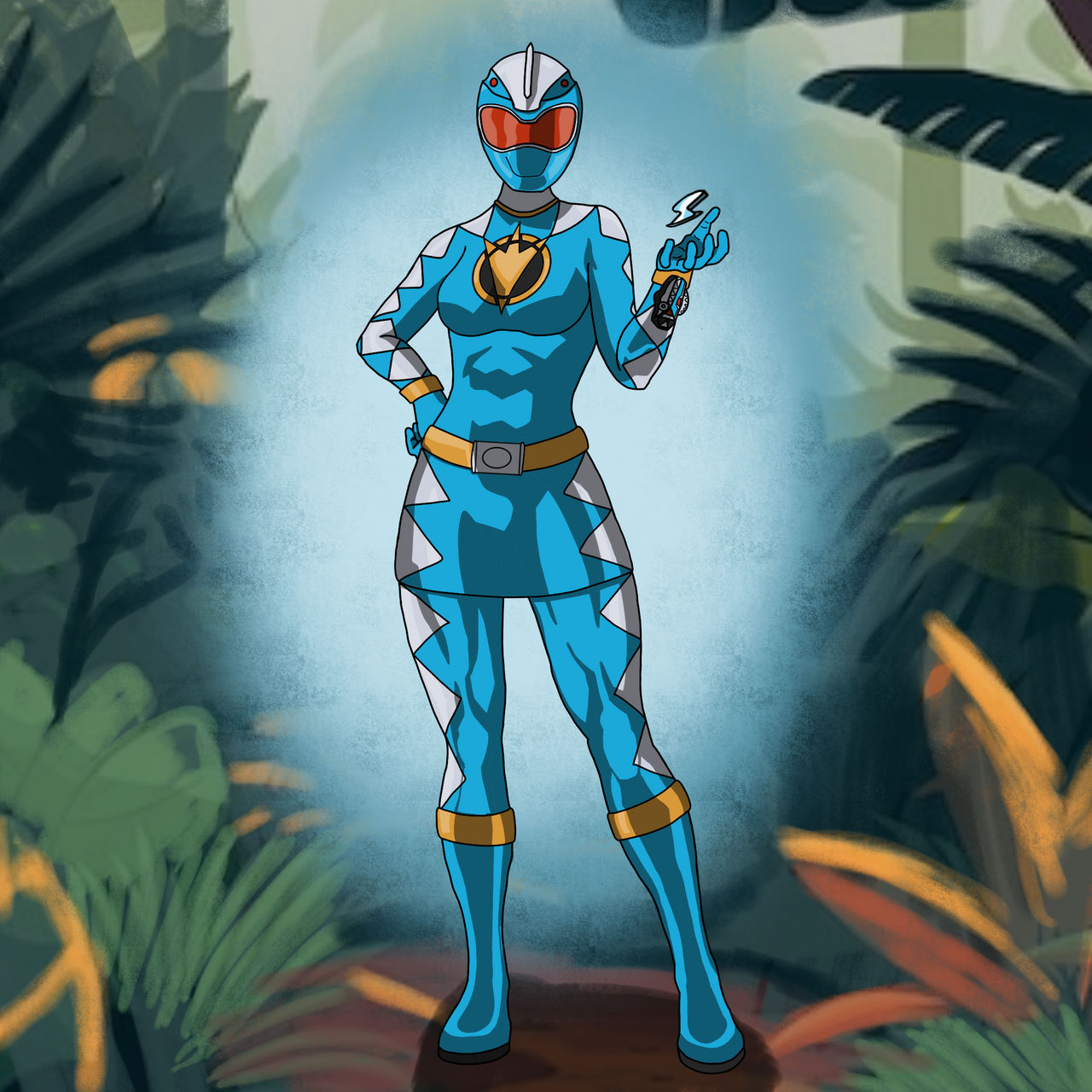 Dino Thunder Dimetro Ranger (evil) by TheOneWithTheStuff on DeviantArt