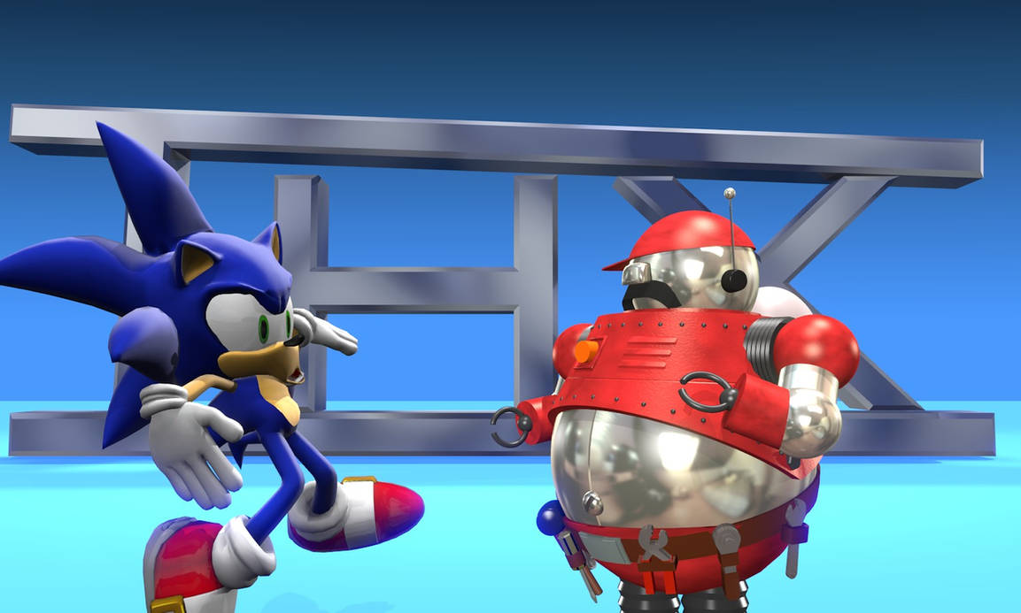 THX Tex Meets Derpy Sonic by ayden1000 on DeviantArt