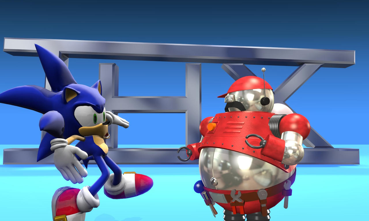 THX Tex Meets Derpy Sonic by ayden1000 on DeviantArt