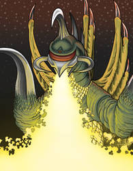 Gigan: Flame Thrower