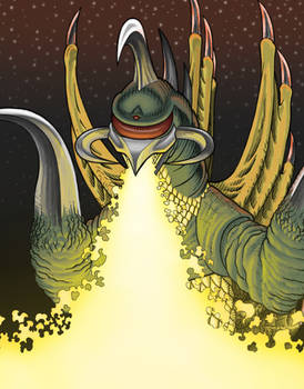 Gigan: Flame Thrower