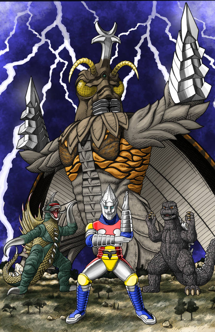 Megalon Rapper Godzilla vs Megalon 50th anniversary by AmirKameron on DeviantArt