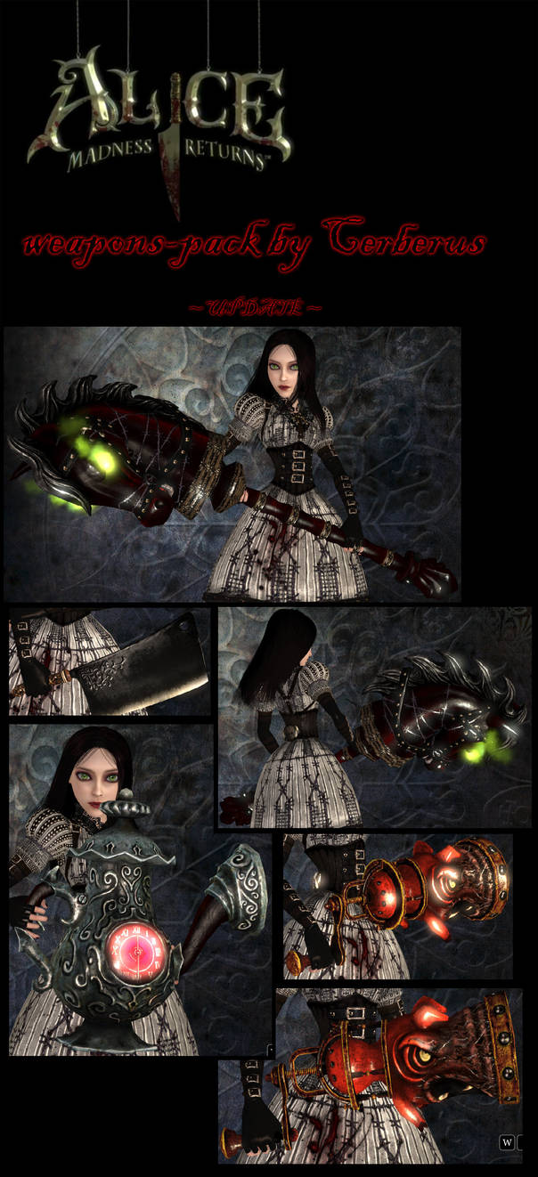 Weapons from Alice: Madness Returns by black-spade-king on DeviantArt