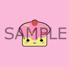 Cupcake Pin Sample