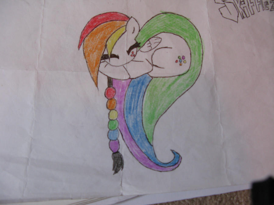 Skittlez Heart Pony