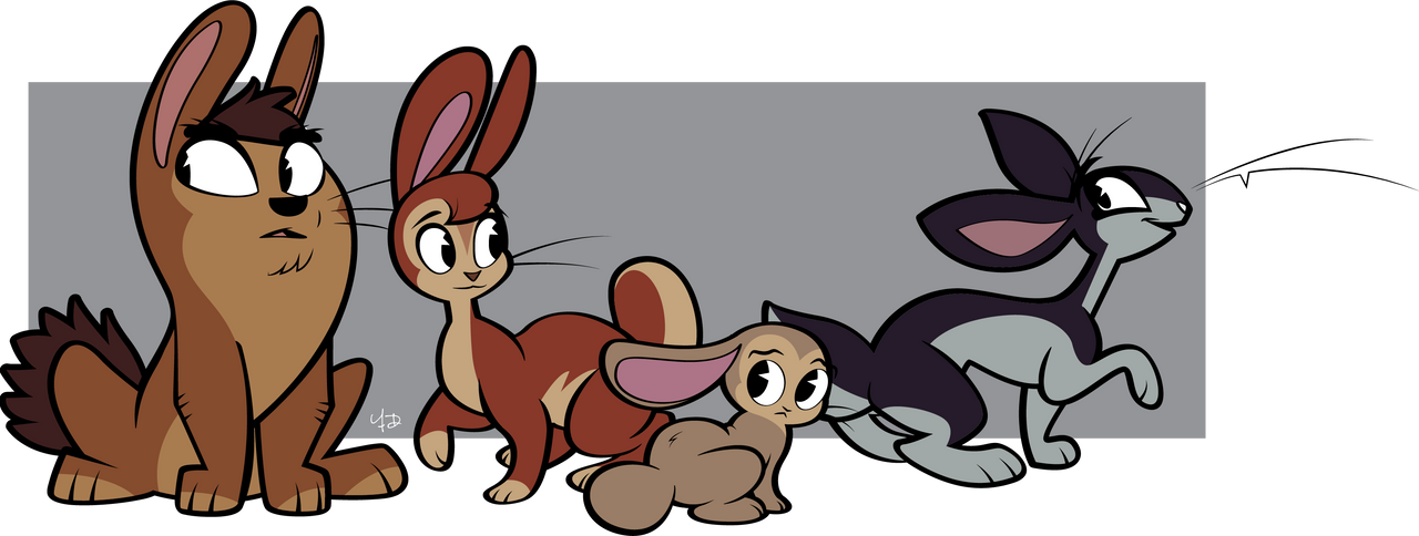 Wsd Rabbits by TheGroovyFeline on DeviantArt
