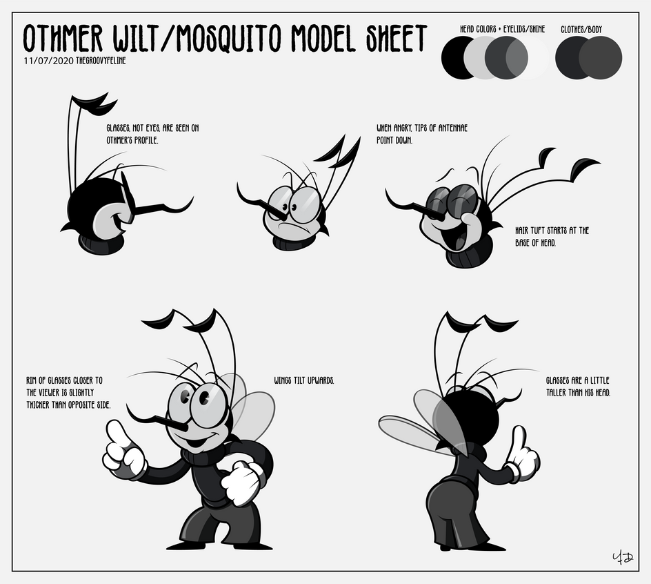 Othmer Model Sheet By TheGroovyFeline On DeviantArt