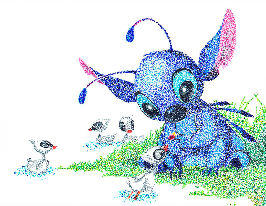 Stitch & Angel | Lilo and Stitch | by Sam Ohana | DIGITAL DOWNLOAD