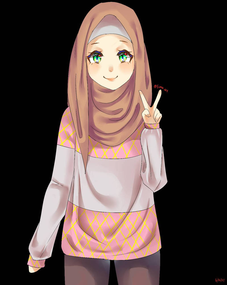 Anime Hijab  by Fimaa on DeviantArt  Anime Hijab  by Fimaa on DeviantArt