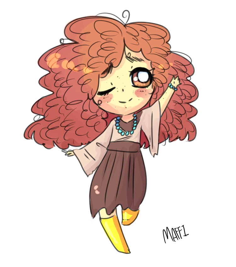 Chibi Hippie Ginger