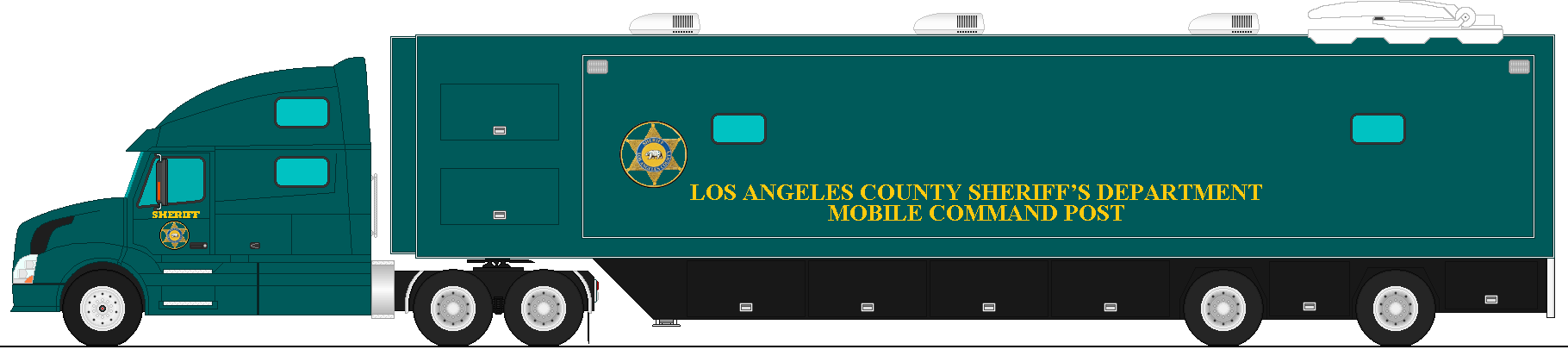 Lasd Command Center LA County Sheriff's Department Mobile Command Post by mcspyder1 on ...