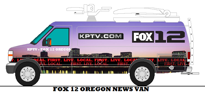 Fox 12 Oregon News Van