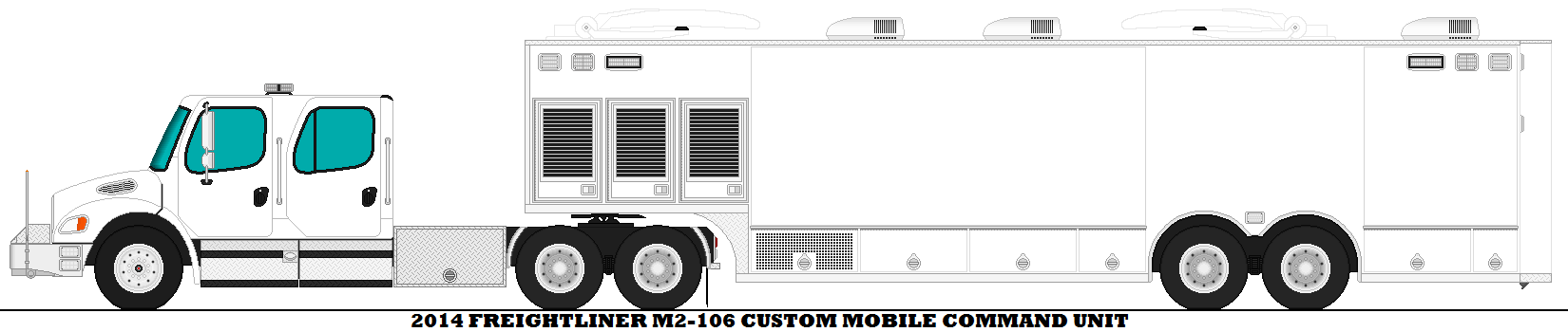Freightliner M2 106 Mobile Command Unit