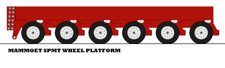 Spmt Drawing Vector Mammoet Spmt Wheel Platform by mcspyder1 on DeviantArt
