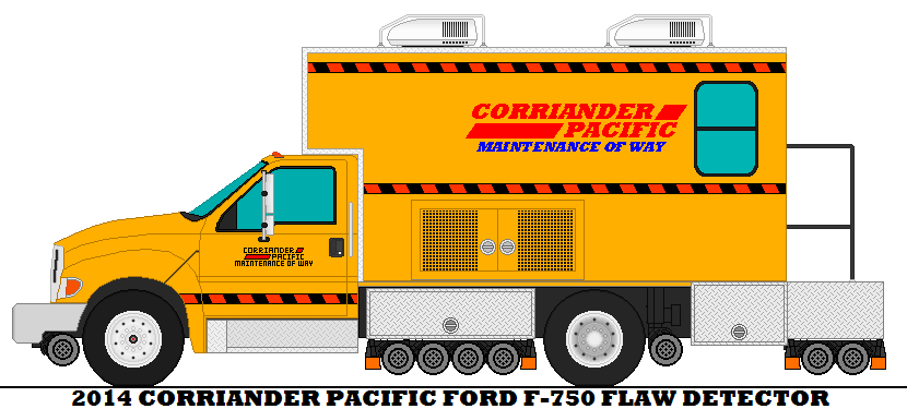 2014 Corriander Pacific Ford F-750 Flaw Detector