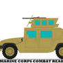 US Marine Corps Combat Ready Humvee