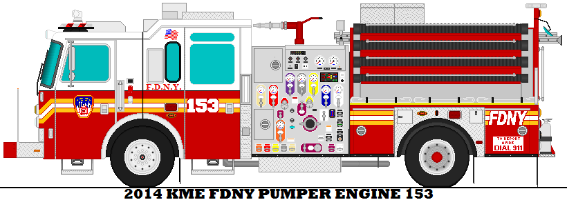 2014 Kme FDNY Pumper Engine 153 by mcspyder1 on DeviantArt 2014 Kme FDNY Pumper Engine 153 by mcspyder1 on DeviantArt
