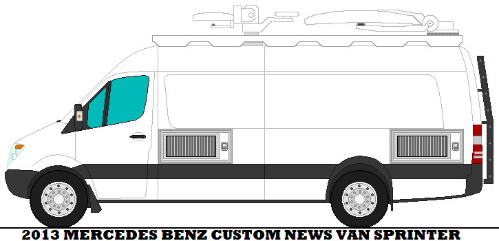 2013 Mercedes Benz Custom News Van Sprinter