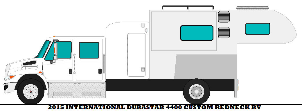 Redneck Rvs 2015 International Durastar 4400 Custom Redneck RV by mcspyder1 on ...
