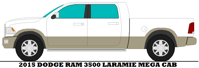 2015 Dodge Ram 3500 Laramie Mega Cab