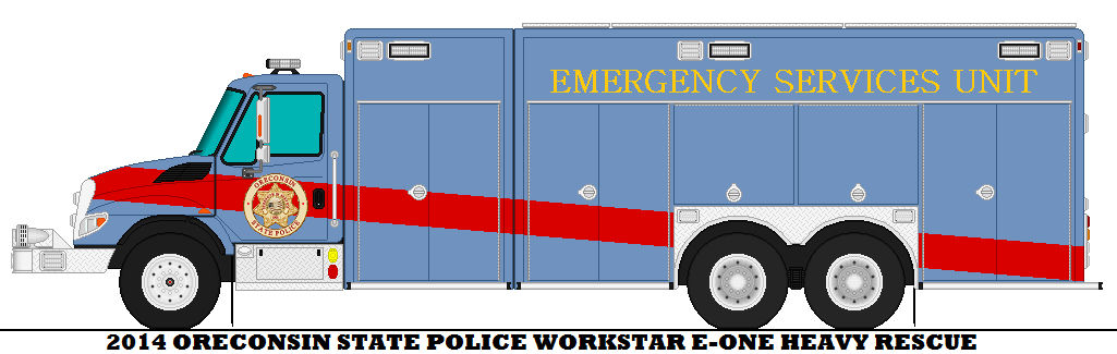 2014 Oreconsin State Police Workstar E-one Rescue by mcspyder1 on ...
