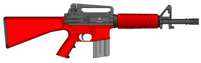 Red AR-15