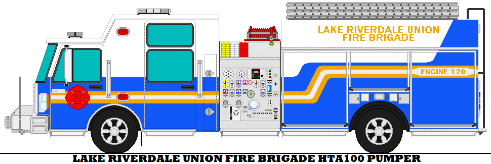 Lake Riverdale Union Fire Brigade HTA100 Pumper