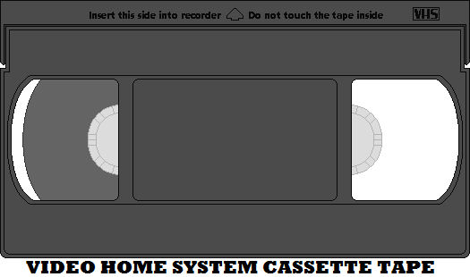 Video Home System Cassette Tape