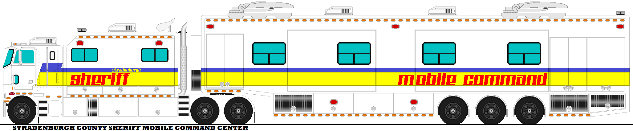 Stradenburgh County Sheriff Mobile Command Center