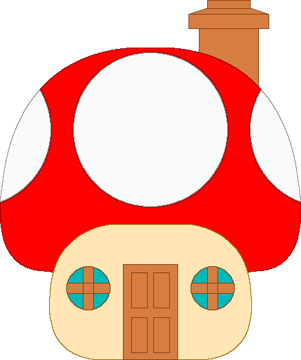 Toad Building Mario Super Mario Brothers Toad House by mcspyder1 on DeviantArt