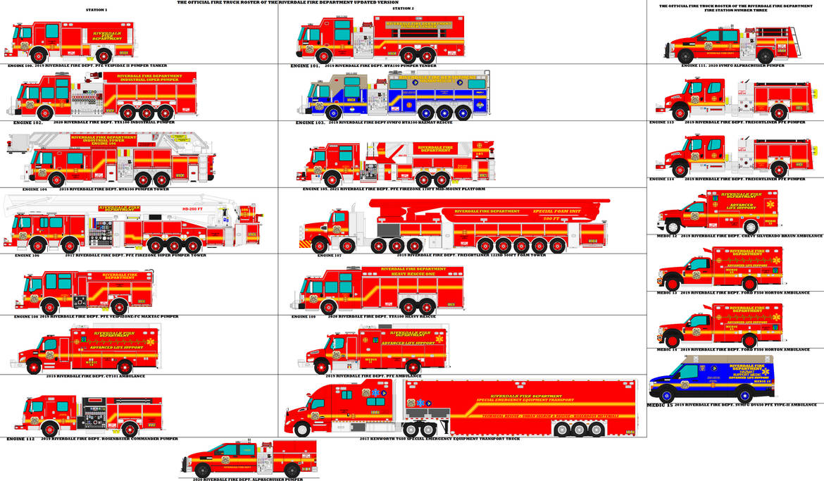 Riverdale Fire Dept. Roster Update 28 by mcspyder1 on DeviantArt
