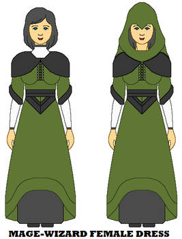 Mage-wizard Female Dress