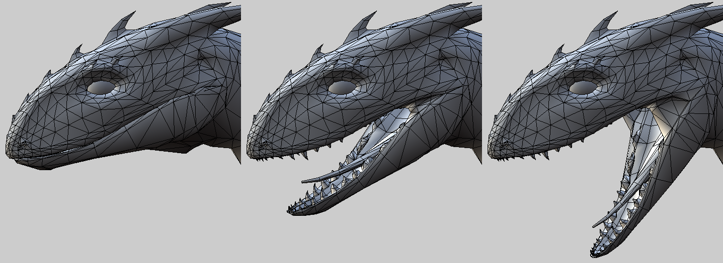 Dragon - Jaw WIP demonstration