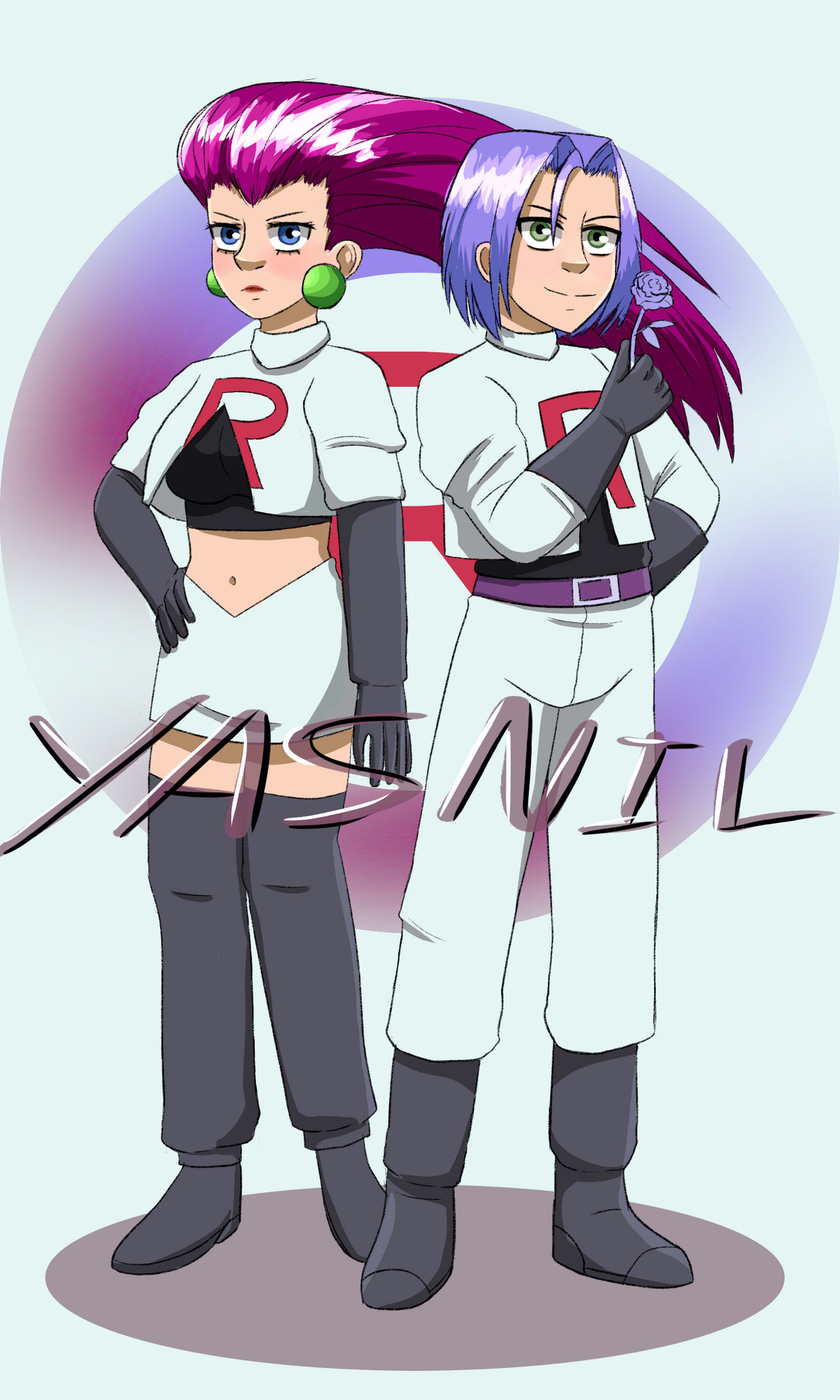 Jessie And James Team Rocket By Yasnil On DeviantArt jessie-and-james-team-rocket-by-yasnil-on-deviantart