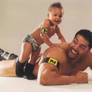 David Otunga and His Son