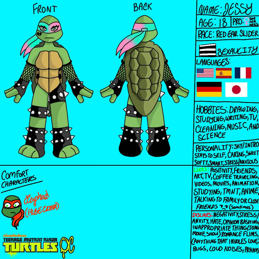 TMNT OC by RoxyFoxBear on DeviantArt