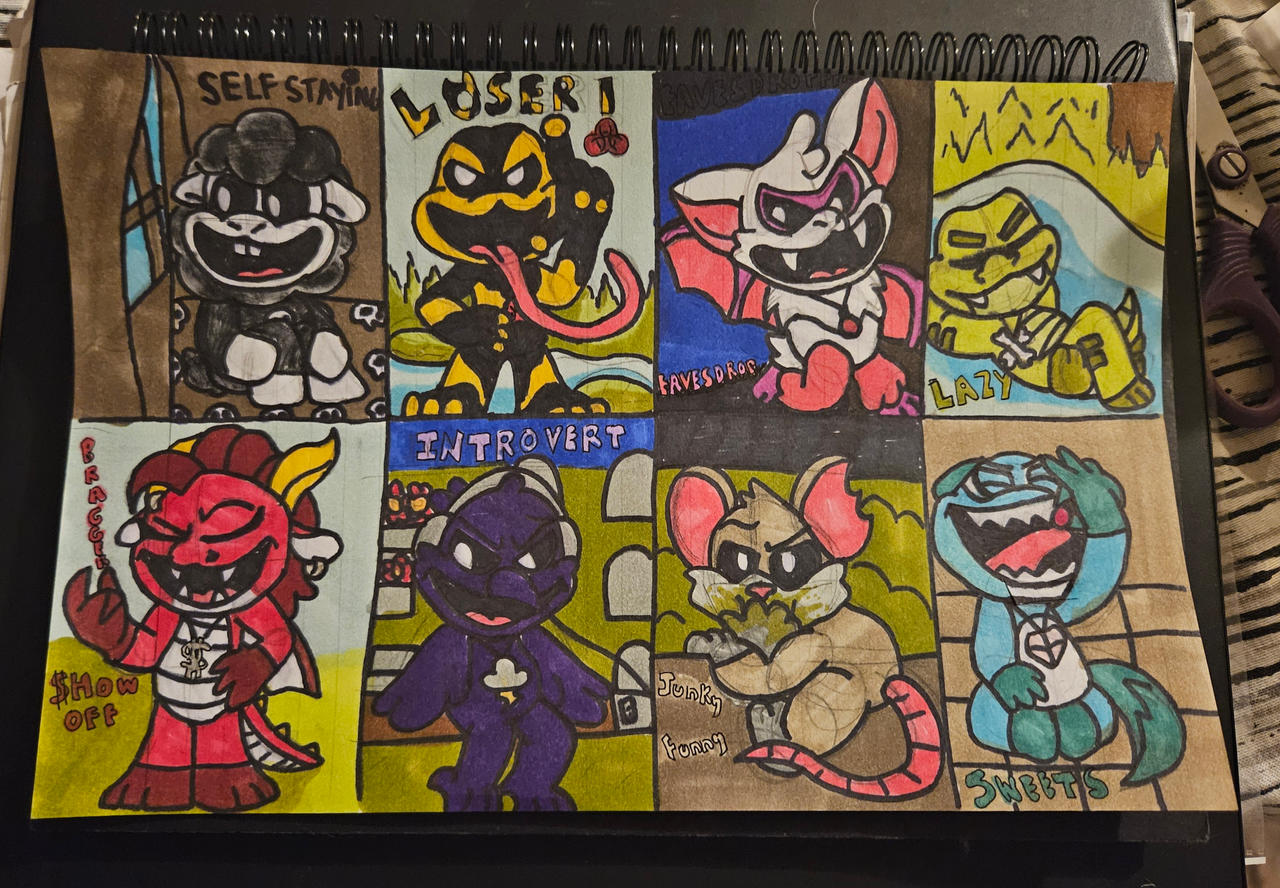 Css Nightmare Nightmare Critters (Read Discripion) by RoxyFoxBear on DeviantArt