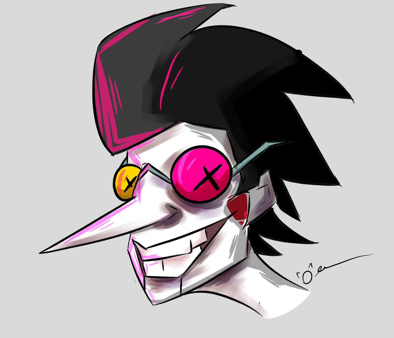 spamton doodle by peechpaws on DeviantArt