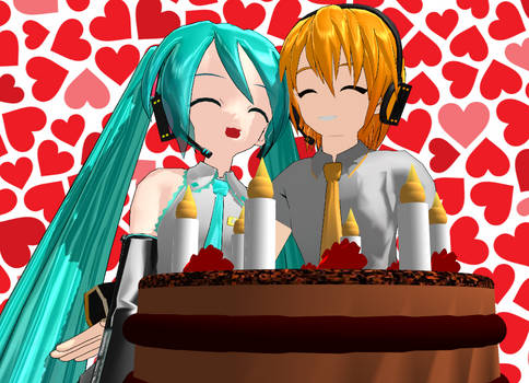 MikuandNestie Cake