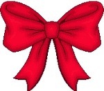 Pixel Christmas Bow by stuck-in-suburbia