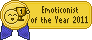 Badge - Emoticonist of the Year 2011 by stuck-in-suburbia