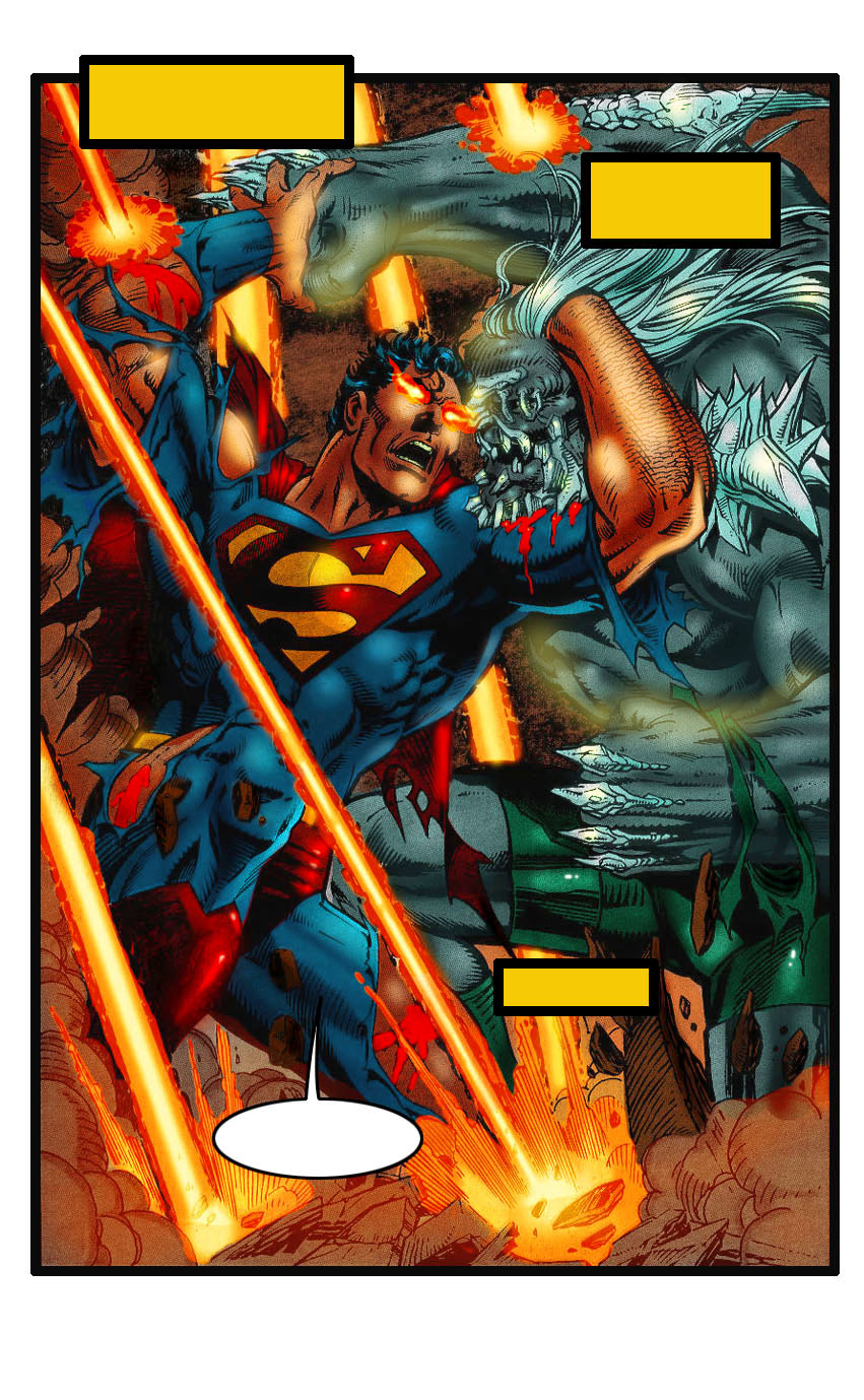 Superman doomsday recolored by edwinj22 on DeviantArt