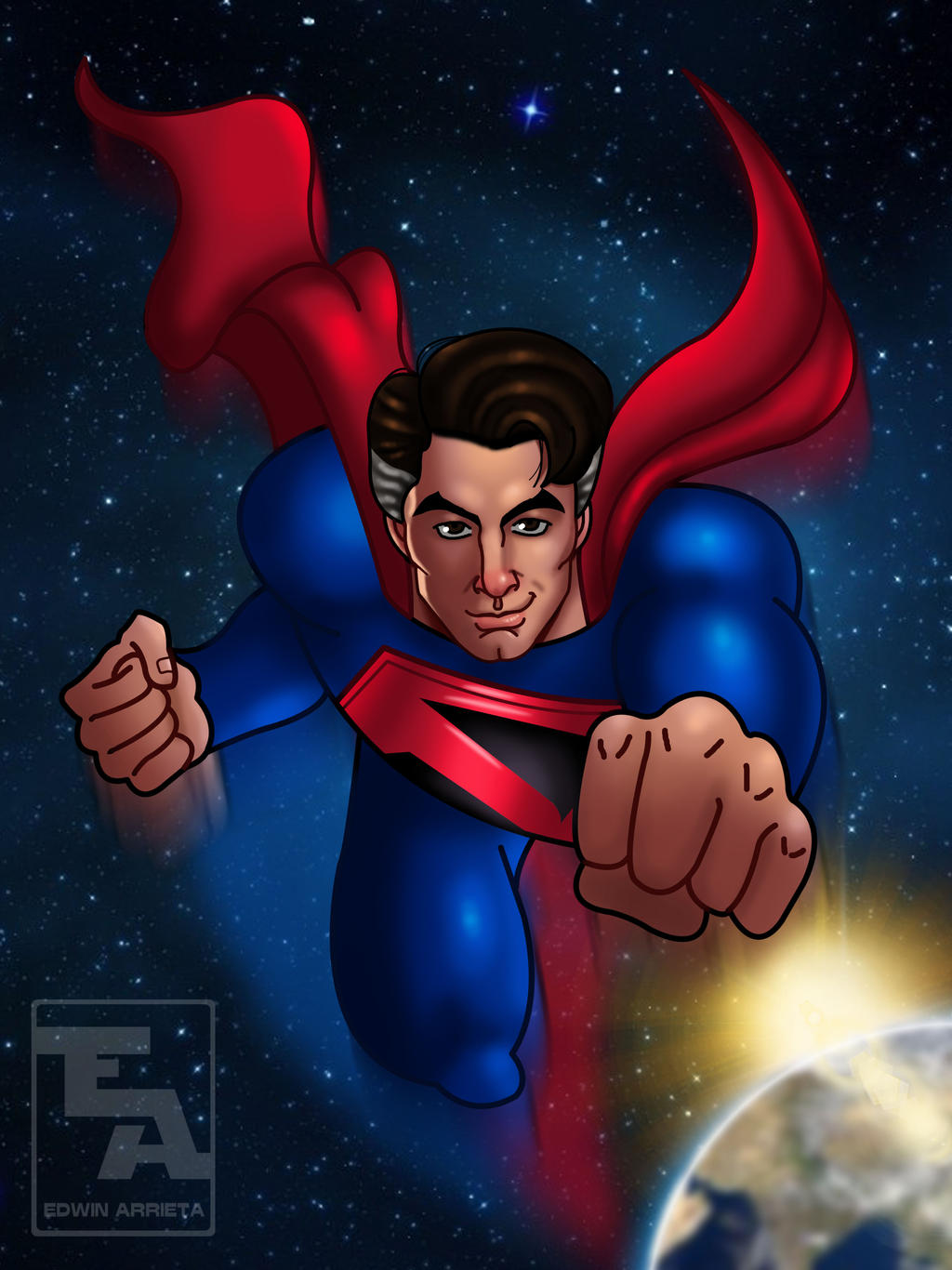 Brandon Routh Deviantart Brandon Routh superman Kingdom come by edwinj22 on DeviantArt