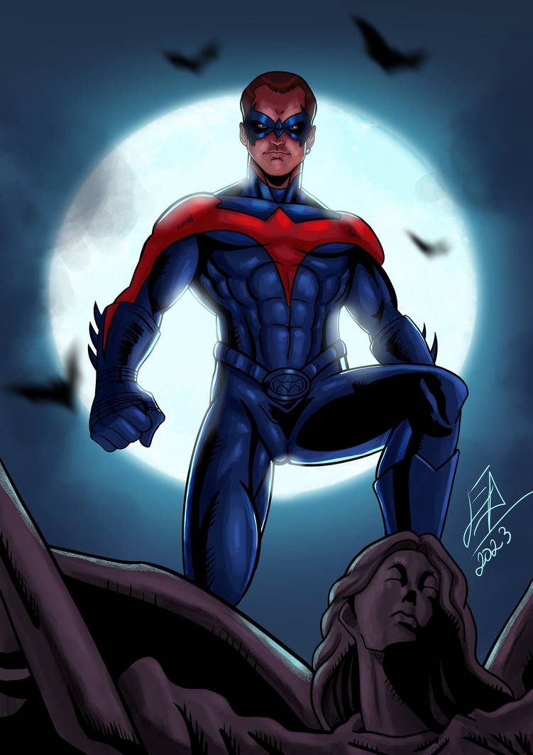 Nightwing Chris o'Donnell by edwinj22 on DeviantArt