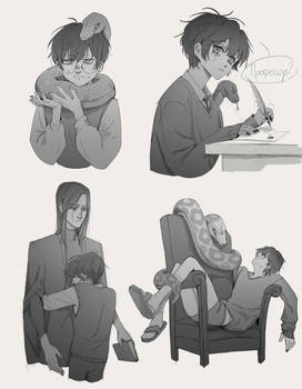 Snarry Library Explore the Best Snarry Art | DeviantArt