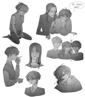 Snarry Library Explore the Best Snarry Art | DeviantArt