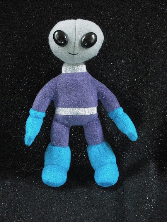 Grey Alien Plush