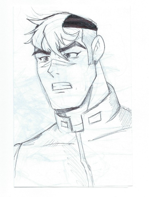 Voltron: Legendary Defender - Shiro Sketch