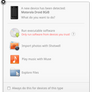 External Device Dialog