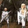Claymore Clare and Teresa Faint Smile Cosplay